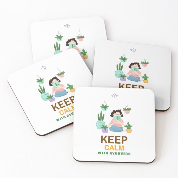 Item preview, Mantenga la calma con Ayurveda designed and sold by Ayurveda Fun Store.