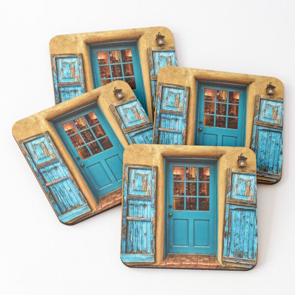 Item preview, Santa Fe Turquois Door designed and sold by Gerard Fornarotto.