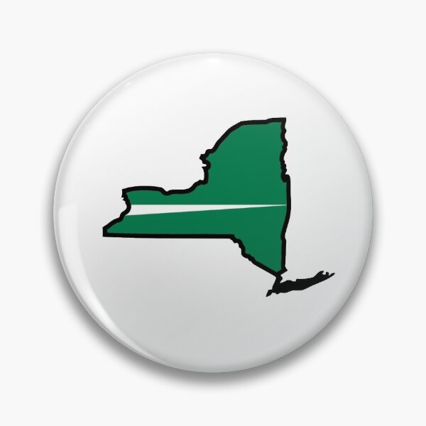 Item preview, Jets Modern New York State Map designed and sold by Gang Green Gear.