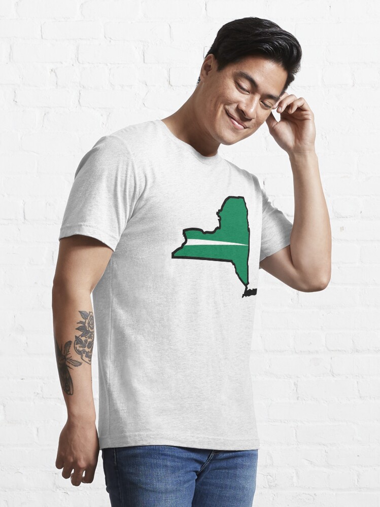 Jets Modern New York State Map | Essential T-Shirt