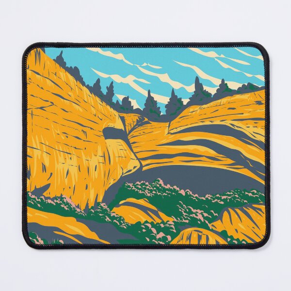 Artikelvorschau, Piktogramm Cave State Park Montana Vintage entworfen und verkauft von KrisSidDesigns.