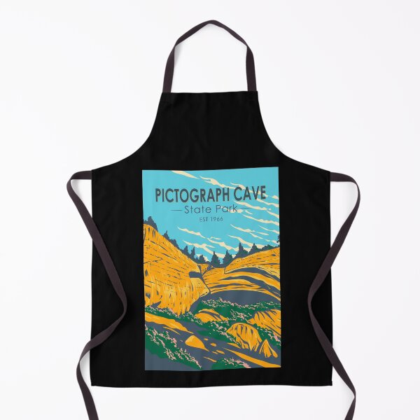 Item preview, Pictograph Cave State Park Montana Vintage designed and sold by KrisSidDesigns.