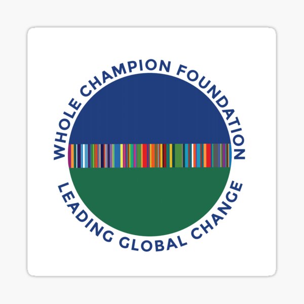Whole Champion Foundation Logo Sticker