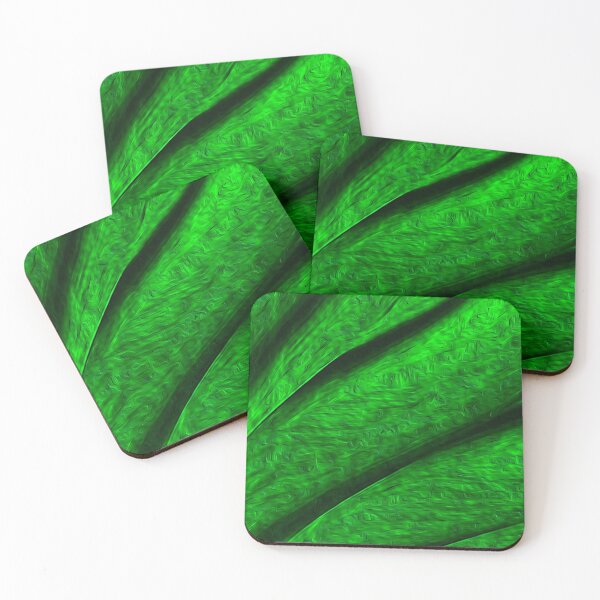 Item preview, Green Rolled Leaves Portrait designed and sold by fatenanwar.