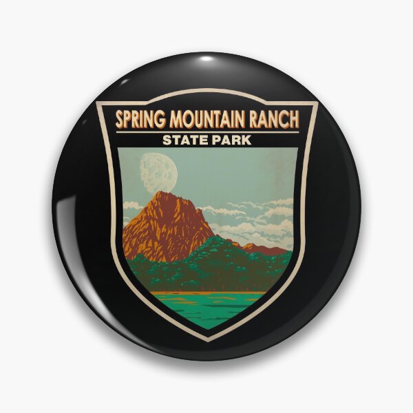 Item preview, Spring Mountain Ranch State Park Nevada Badge designed and sold by KrisSidDesigns.