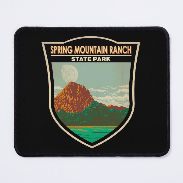Item preview, Spring Mountain Ranch State Park Nevada Badge designed and sold by KrisSidDesigns.