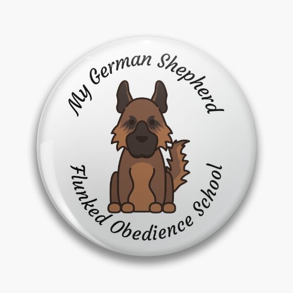 Item preview, My German Shepherd Flunked Obedience School - Popular Dog Breed - by Boo-da-chay designed and sold by Boo-da-chay.