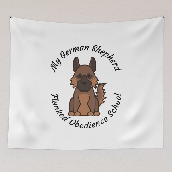 Item preview, My German Shepherd Flunked Obedience School - Popular Dog Breed - by Boo-da-chay designed and sold by Boo-da-chay.
