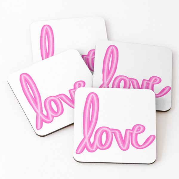 Artikelvorschau, Rosa Neon-Liebe entworfen und verkauft von KristenST.