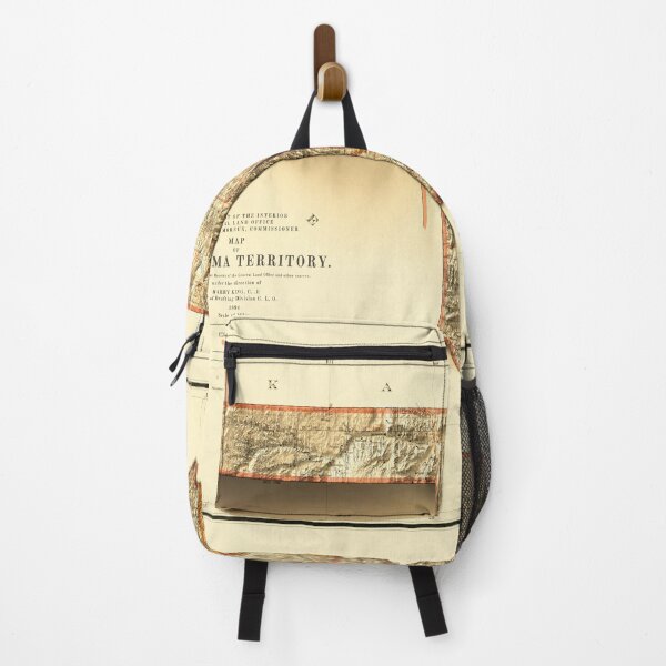 Item preview, 1894 Oklahoma Relief Map 3D digitally-rendered designed and sold by ThinkAboutMaps.
