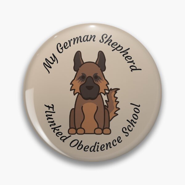 Item preview, My German Shepherd Flunked Obedience School - Popular Dog Breed - by Boo-da-chay designed and sold by Boo-da-chay.