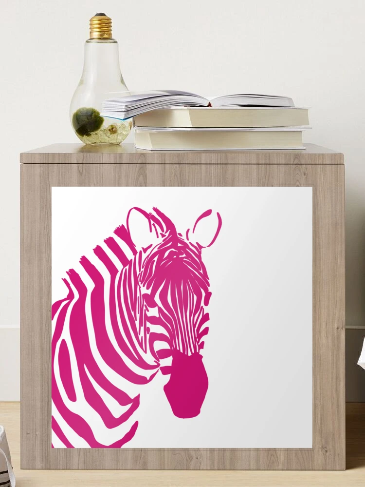 Pink zebra Sticker for Sale by KristenST