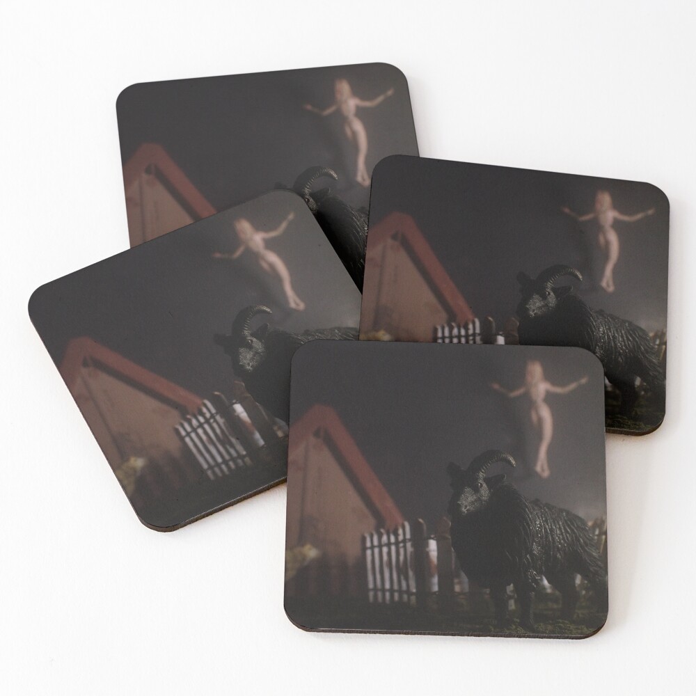 Item preview, Coasters (Set of 4) designed and sold by plasticmacabre.
