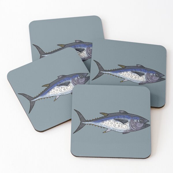 Item preview, Blue Fin Tuna Funky Vector Design designed and sold by johnmcmullin89.