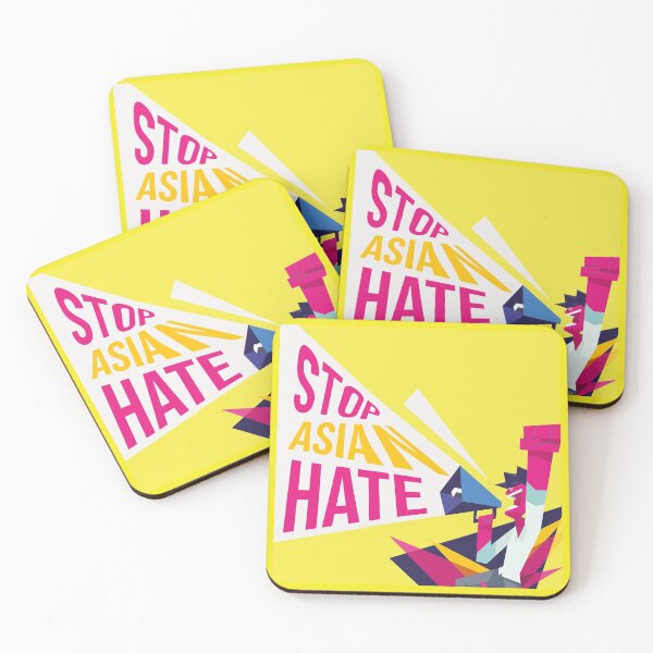 Item preview, Stop AAPI Hate We Are Stronger Together Asian & Proud designed and sold by StickerbashCo.