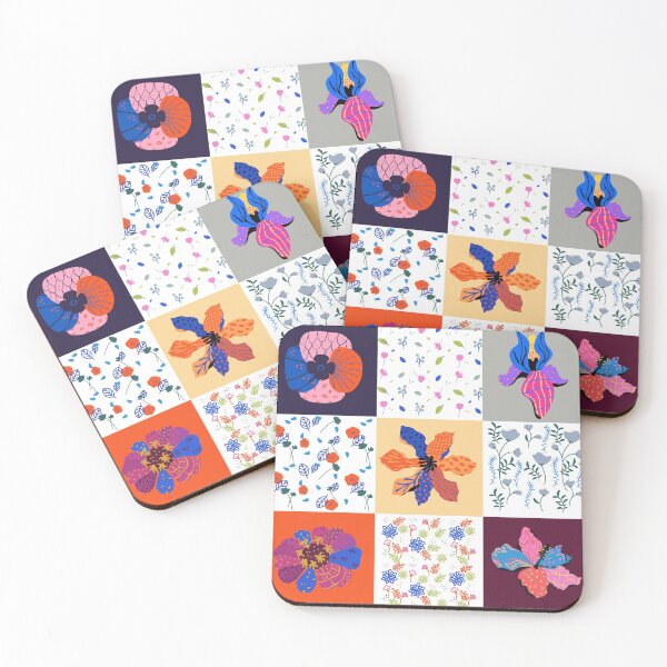 Item preview, Gypsy Patchwork, Floral pattern design designed and sold by Abstract-Shop-0.