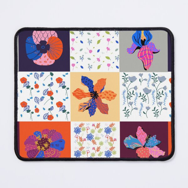 Item preview, Gypsy Patchwork, Floral pattern design designed and sold by Abstract-Shop-0.