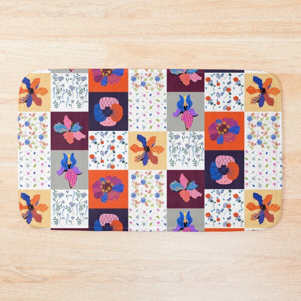 Item preview, Gypsy Patchwork, Floral pattern design designed and sold by Abstract-Shop-0.