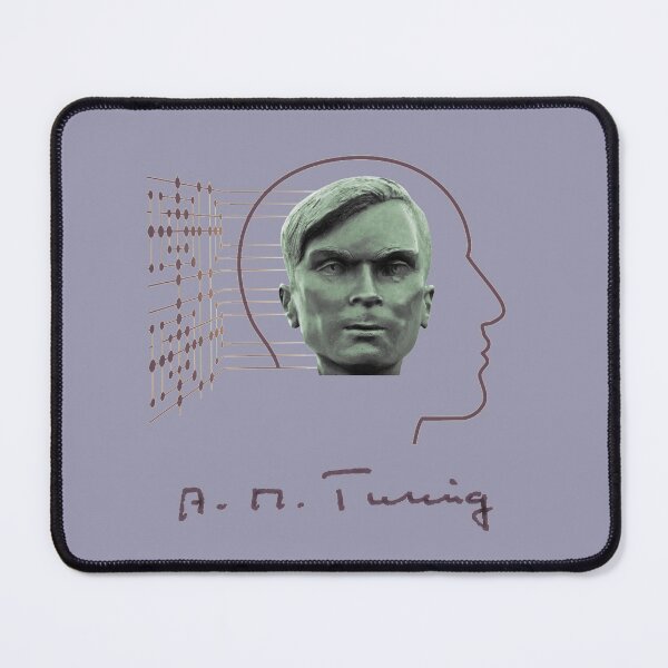 Item preview, Alan Turing designed and sold by GePadeSign.