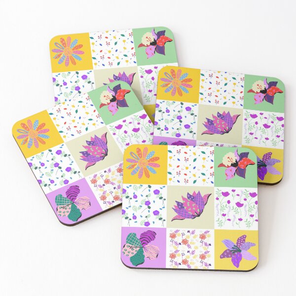 Item preview, Gypsy Patchwork, Floral pattern design designed and sold by Abstract-Shop-0.