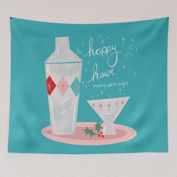Item preview, Happy Hour Making Spirits Bright designed and sold by jenbucheli.