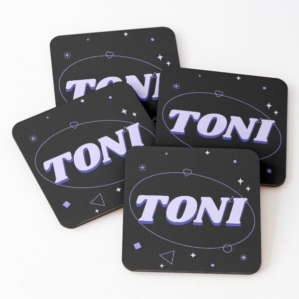 Item preview, Toni is my name purple lilac custom personalized design designed and sold by CreatedbyJR.