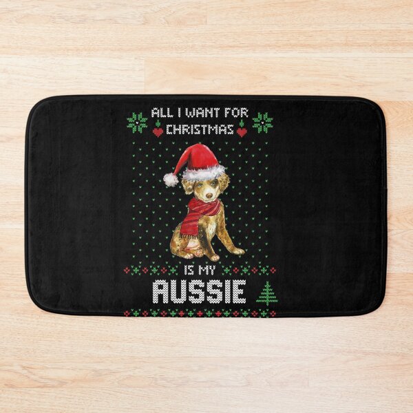 Item preview, Ugly Sweater ALL I WANT FOR CHRISTMAS IS MY AUSSIE Xmas designed and sold by theshirtinator.