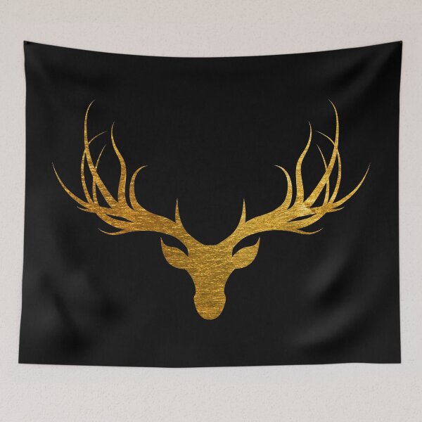 Item preview, Golden Christmas Deer designed and sold by fowons.