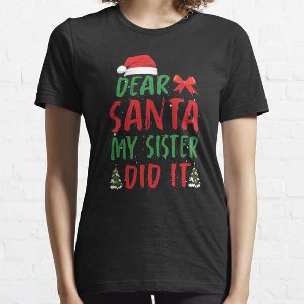 Take Sibling Sarcastic Kids Christmas Shirt Funny Kids Shirt Holiday Shirt Leave Presents Dear Santa Christmas Morning Toddler Life