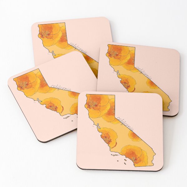 Item preview, California State Flower designed and sold by Caroline Cannon.
