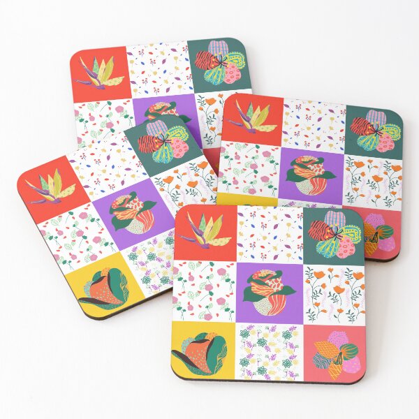 Item preview, Gypsy Patchwork, Floral pattern design  designed and sold by Abstract-Shop-0.
