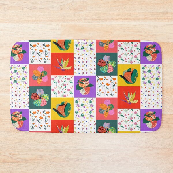 Item preview, Gypsy Patchwork, Floral pattern design  designed and sold by Abstract-Shop-0.