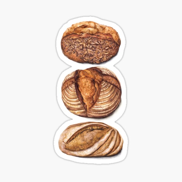 Freshly Baked Bread Sticker