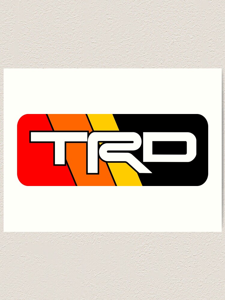 TRD Heritage logo  Art Print for Sale by FlatSixGraphics