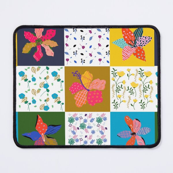 Item preview, Gypsy Patchwork, Floral pattern design  designed and sold by Abstract-Shop-0.