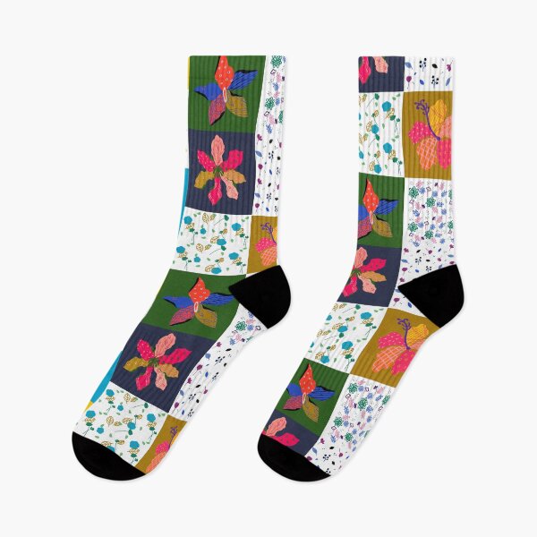 Item preview, Gypsy Patchwork, Floral pattern design  designed and sold by Abstract-Shop-0.