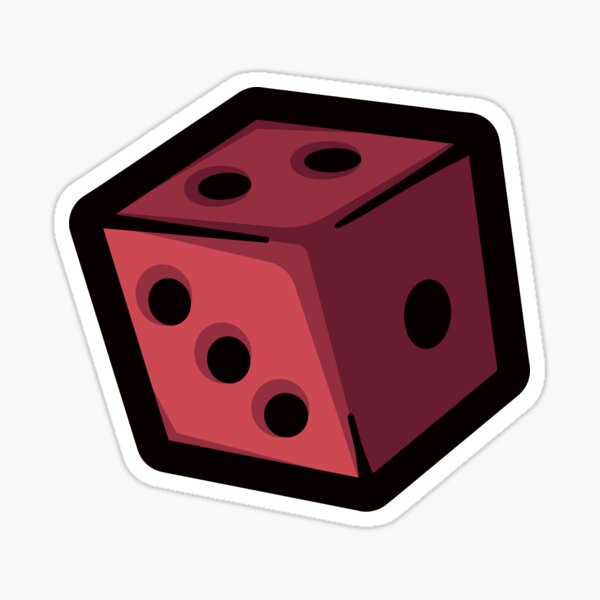 The Binding of Isaac: The D6 Sticker