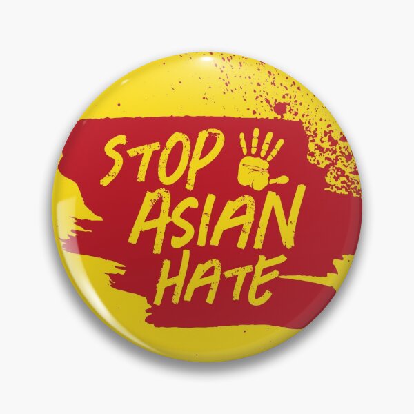 Item preview, Hate Is A Virus Stop Asian American Hate End Racism designed and sold by StickerbashCo.