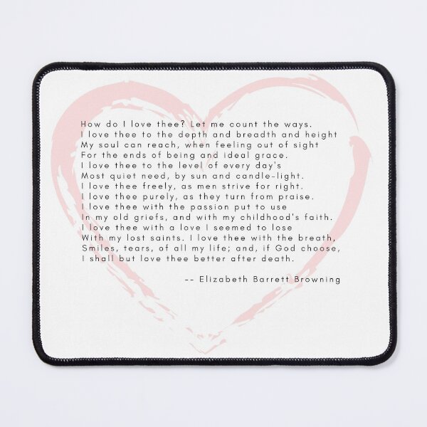 Item preview, How Do I Love Thee? designed and sold by Christie Olstad.