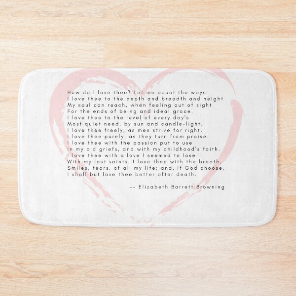 Item preview, How Do I Love Thee? designed and sold by Christie Olstad.