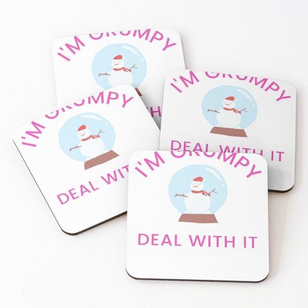 Item preview,  I'm Grumpy Deal With It - Funny Saying - funny snow white designed and sold by 4SeasonsDesigns.