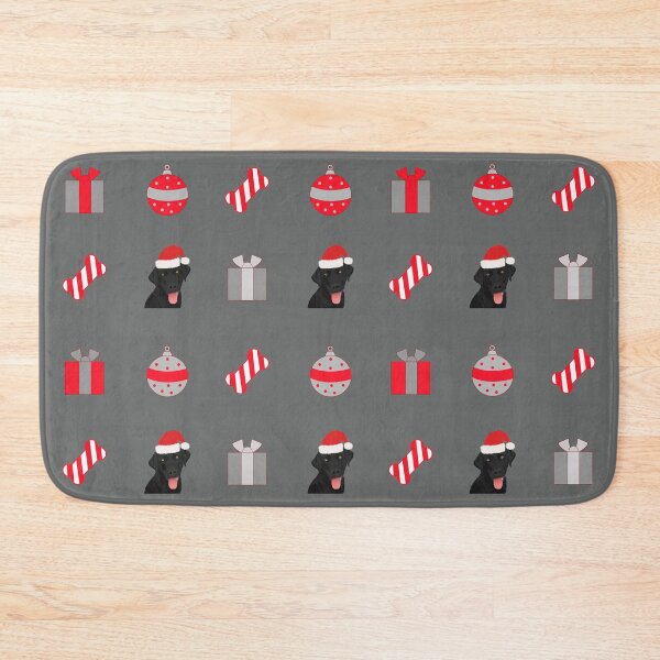 Item preview, Christmas Black Lab Pattern designed and sold by KCPetPortraits.