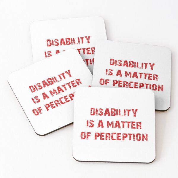 Item preview, Copy of Disability is a matter of perception. designed and sold by Terse08.