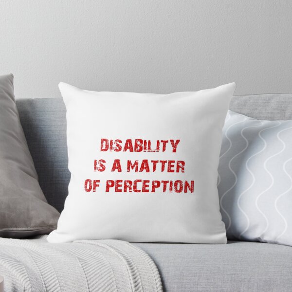 Item preview, Copy of Disability is a matter of perception. designed and sold by Terse08.