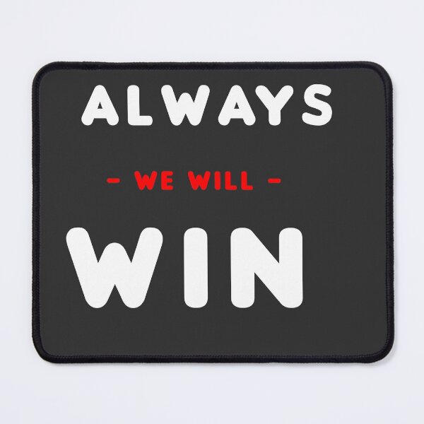 Item preview, Always We will win designed and sold by Spasija.