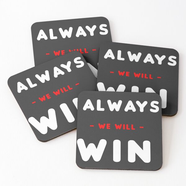 Item preview, Always We will win designed and sold by Spasija.
