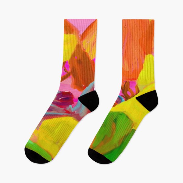 Item preview, Colorful three toed sloth  designed and sold by Madeline  Glines.