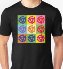 Pop Art Vinyl Record 45 Holder Unisex T-Shirt