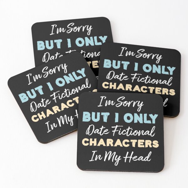 Item preview, I'm Sorry But I Only Date Fictional Characters , Funny Fictional Characters Quote Book Gift designed and sold by Life Shop.