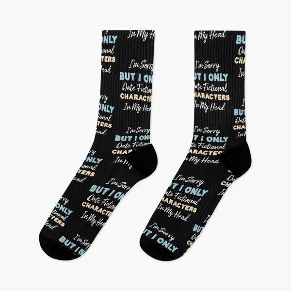Item preview, I'm Sorry But I Only Date Fictional Characters , Funny Fictional Characters Quote Book Gift designed and sold by Life Shop.